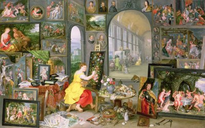 Allegory of Painting by Jan the Elder Brueghel